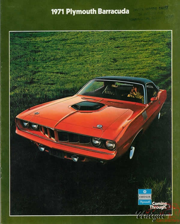 1971 Plymouth Barracuda Brochure Page 13